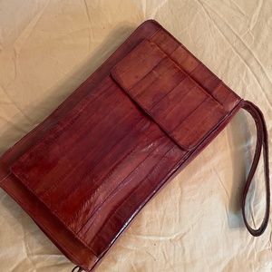 Vintage Eel Skin clutch